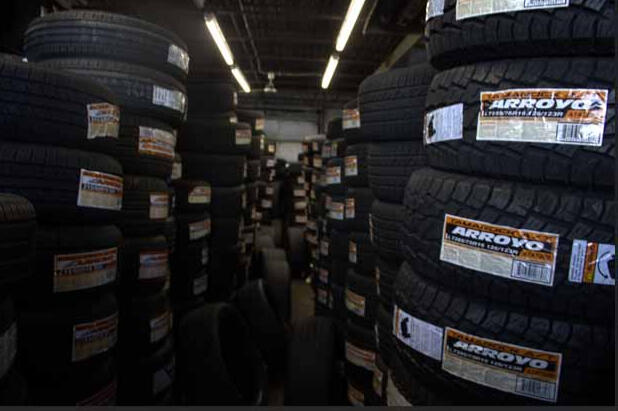 Harbor Tire customer photographed by MyCPUGuru